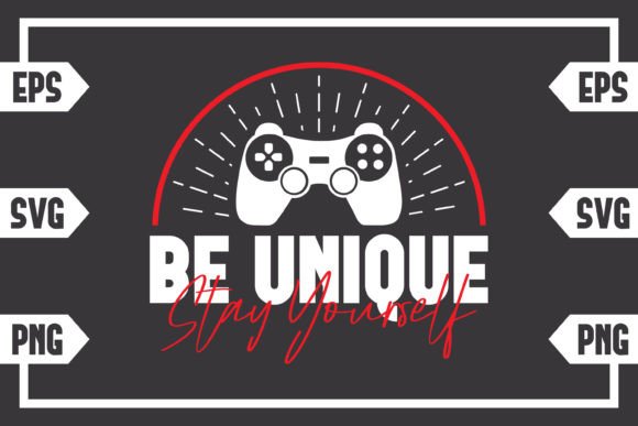 Be Unique, Stay Yourself: Embracing Gaming Control and Flat Design in Your Crafts