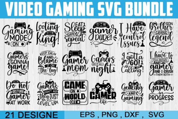Beyond the Controller: How a Video Gaming Svg Bundle Empowers Modern Creators