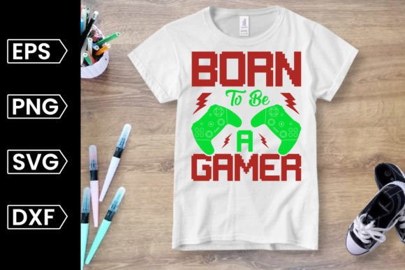 Born to Be a Gamer: Exploring High-Quality Gaming SVG Graphics