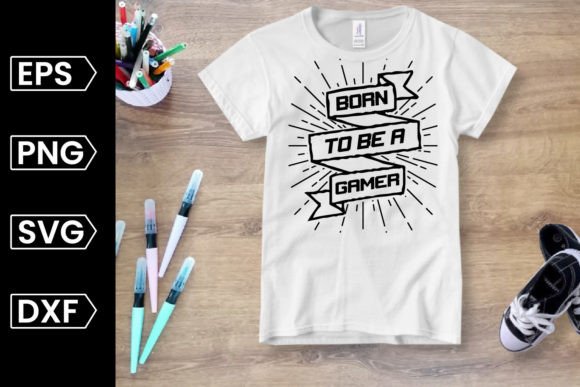Born to Be Gamer: Elevating Your Brand with High-Quality Gaming SVG Graphics