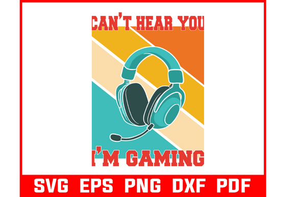 Can't Hear You, I'm Gaming: A Modern SVG for Gamers and Creators