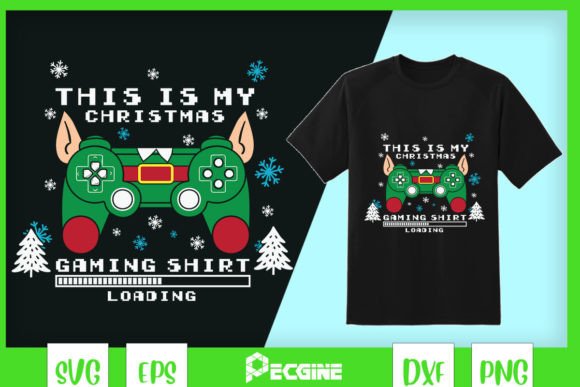 Christmas Gaming Shirt Loading: A Festive Twist for Gamers and Design Enthusiasts