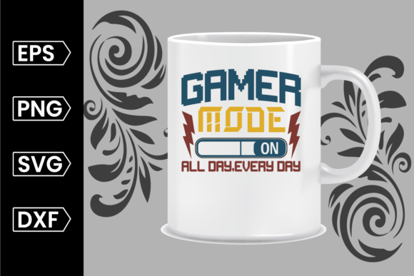 Enhance Your Brand with Gamer Mode SVG Graphics