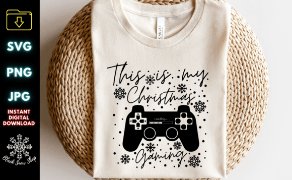 Exploring This is My Christmas Gaming Svg: A Versatile and High-Quality Design Solution