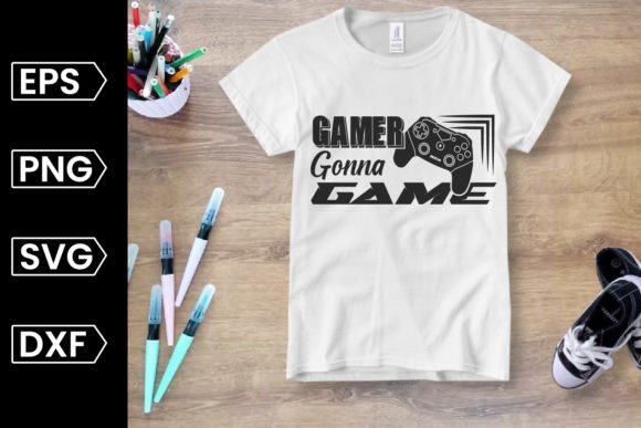 Gamer Gonna Game: High-Quality SVG Graphics