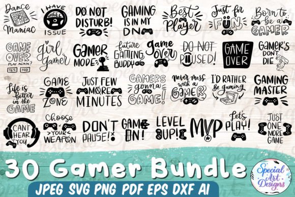 Gamer Svg Bundle: Elevate Your Creative Projects