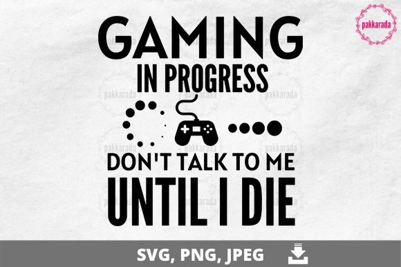 Gaming in Progress: The Ultimate 'Don't Talk to Me Until…' Statement for Players