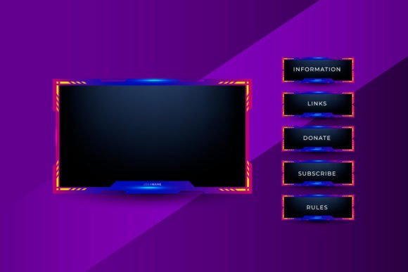 Gaming Panels and Overlays: Professional Design Resources for Streamers