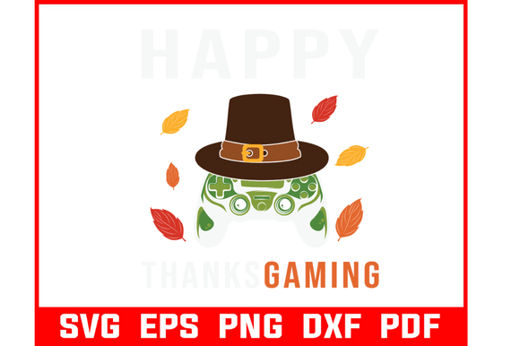 Happy Thanks Gaming SVG Bundle: A Creative Asset
