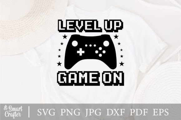 Level Up Gaming Birthday SVG Design: Unleash Your Creativity
