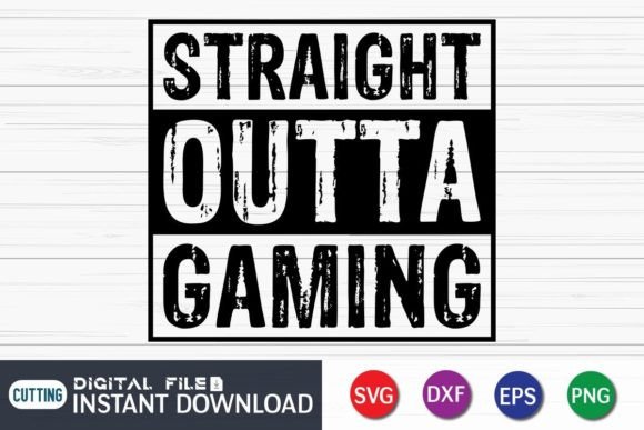 Straight Outta Gaming SVG Cut File: A Comprehensive Evaluation