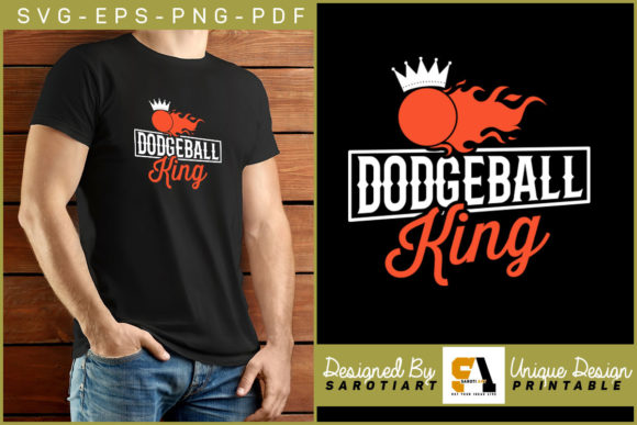 The Dodgeball King Gaming Lover T-Shirt: A Digital Asset for Modern Creators