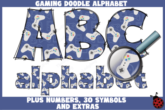 The Gaming Doodle Alphabet: A Creative Toolkit for Digital Artists