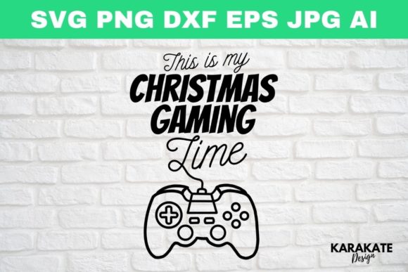 This Is My Christmas Gaming Time Design Bundle