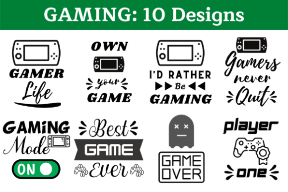 Unleash Creativity with the Gaming Designs Bundle