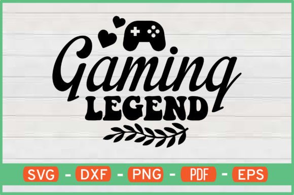 Unleashing Creativity with Gaming Legend T-Shirt Designs SVG