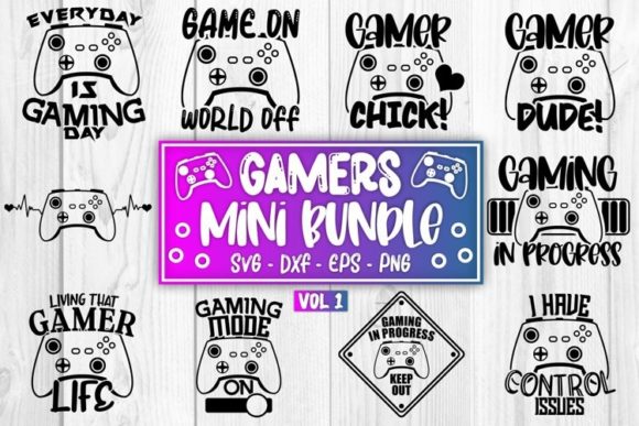 Unlocking Creative Efficiency with the Gaming SVG Mini Bundle Vol 1