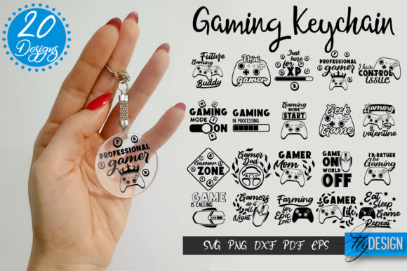 Your Ultimate Gaming Keychain SVG Bundle Guide